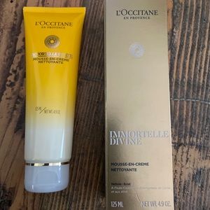 🔴L’Occitane Immortelle Divine🔸Foaming cleansing cream